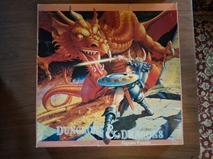 TSR: Vintage, complete Puzzle - DUNGEONS & DRAGONS PUZZLE by Elmore - Picture 1 of 2