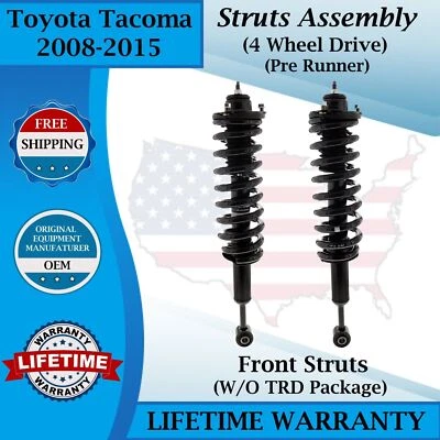 Puntales delanteros KYB OE para Toyota Tacoma 2008-2015 2,7 L 4,0 L pre corredor sin paquete TRD Foto 1 de 4