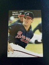 Dale Murphy Atlanta Braves #8 1989 Singles Superstars RARE Oddball