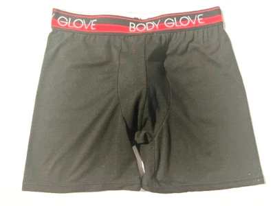 BODY GLOVE Men Blk Cotton Stretch Boxer Brief Underwear Sport sz M - Image 1 of 4