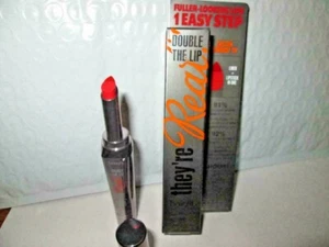 Benefit They're Real Double Lipstick & Liner Combo Revved-Up RED Full Size NIB - Picture 1 of 2