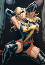 Nice Raw Marvel 2006 MS MARVEL #5 Frank Cho Cover CHEWIE CAT