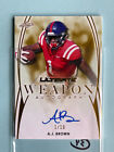 2019 AJ BROWN Leaf ULTIMATE WEAPON #1/10 On card Auto Rookie RC