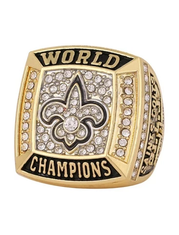 2009 New Orleans Saints Championship Replica Super Bowl Player Ring Cover