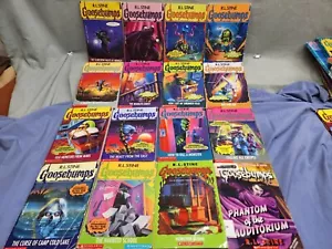 Lot #2 Goosebumps Books Lot of 16 Scholastic First Print R.L. Stine-Vtg 1990's - Picture 1 of 24