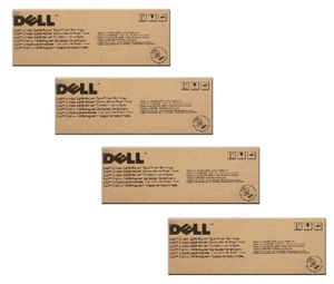4X Original Toner Dell 2145 2145cn / Alta Capacidad K757K M803K P587K R717J Neu - Imagen 1 de 2