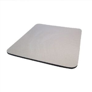 Grey Fabric Mouse Mat Pad High Quality 5mm Thick Non Slip Foam 25cm x 22cm