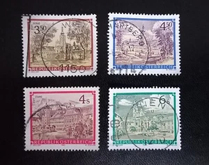 Complete Austria used stamp set: 1984 Abbeys and Monasteries in Austria - Picture 1 of 1