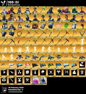 account with +200 skins! - OG SKINS - +100 Exclusives (Look at Desc) - Foto 1 di 7