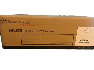 SilverStone SST-ML03B HTPC Slim Case - Image 1 of 4