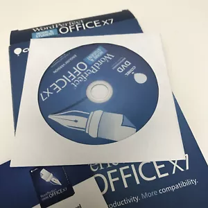 Corel WordPerfect Office X7 Home and Student DVD PC Disc - 3PCs - Picture 1 of 1