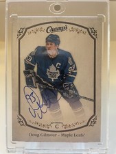 2015-16 Upper Deck Champs Short Prints Doug Gilmour #245 HOF