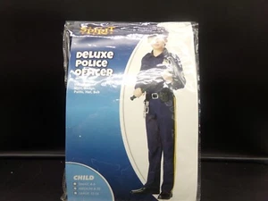 Deluxe Spirit Halloween Police Officer Kids Cop Costume - 8-10 Med./Not Complete - Picture 1 of 3