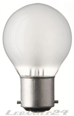 LT24 Bombilla incandescente 230-240V 60W B22d 45x70mm bombilla mate bombilla 230-240V 60Watt nuevo