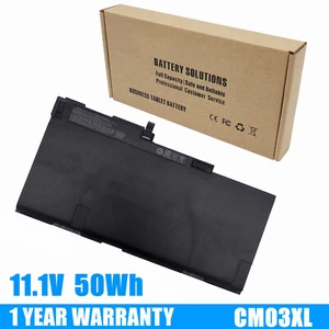 New Battery CM03XL For HP EliteBook 740 745 750 840 845 850 855 G1 G2 717376-001 - Photo 1/2