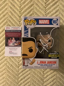 Autenticazione JK Simmons firmato Funko Pop Marvel 1057 JSA COA J Jonah Jameson K - Foto 1 di 5