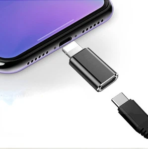 Adattatore Convertitore adapter da Type Tipo C FEMMINA a 8 PIN IPHONE Maschio - Foto 1 di 5