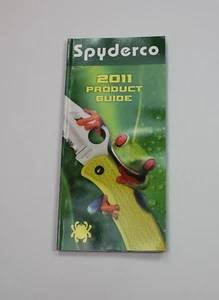 NEW Unused Spyderco 2011 Product Guide Small - Picture 1 of 2