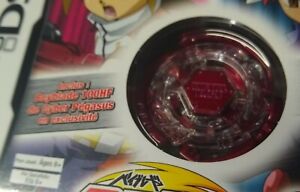 NEW! Cyber Pegasus 100HF Red EXCLUSIVE Beyblade HASBRO TOMY DS Game Metal Fusion