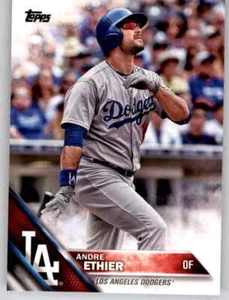 2016 Topps Series 1 Andre Ethier tarjeta base MLB PWE conjunto Break Dodgers #11 - Imagen 1 de 2