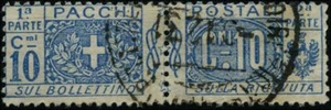 Italien 1914 Briefmarken Paketpost gebraucht Sas 8 CV 27,50 $ 181122050 - Bild 1 von 1