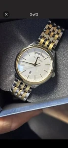 Men's SWISS Watch MAURICE LACROIX LC1007 Two Tone - Picture 1 of 8