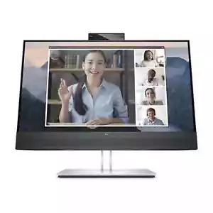 HP E24mv G4 Conferencing Business 24" Monitor USB Hub HDMI DP Speakers IR Webcam - Picture 1 of 8
