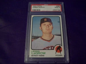 1973 TOPPS #369 LERRIN LAGROW PSA 9 - Picture 1 of 2