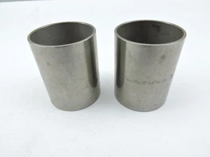 2 New Amal Carburetor Stainless Sleeves Triumph Norton BSA 500 650 750 208 - Picture 1 of 2