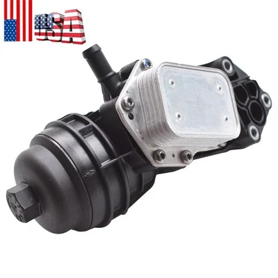 Engine Oil Cooler Filter Housing for Mercedes-Benz A220 CLA250 GLA250 A35 AMG - Image 1 of 4