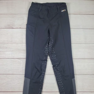 Kerrits Reitleggings Performance Mädchen Large schwarz Reithose Stretch  - Bild 1 von 10