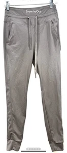 Halara Grey/Purple Joggers Tie Waist Small Pockets - Picture 1 of 4