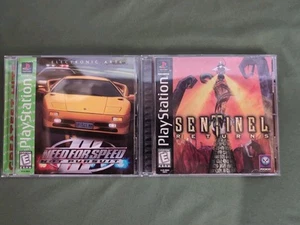 PS1 Games Bundle - Need for Speed III & Sentinel Returns - Complete CIB - Picture 1 of 3