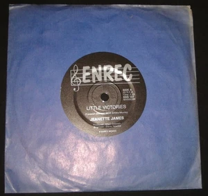JEANETTE JAMES - LITTLE VICTORIES - ENREC 45 Aussie Country & Western - Picture 1 of 1