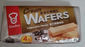 Garden Cream Waffeln Cappuccino Geschmack 4 Einzelpackungen 7 Oz Limited Edition - Bild 1 von 15