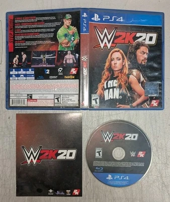 WWE 2K15 (PlayStation 4) Complete w/Manual John Cena Cover Art PS4 Tested - Image 1 of 2