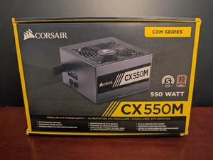 Fuente de alimentación modular Corsair CX550M serie CXM 550W 80 Plus bronce ATX - Imagen 1 de 4
