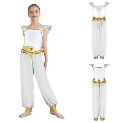 Niños Niñas Body Chifón Ropa de Baile Juegos con disfraces Disfraz Cintura Ropa de Retazos Foto 1 de 4