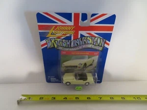 Johnny Lightning British Invasion 1963 MGB Roadster White 2000 MOC - Picture 1 of 3