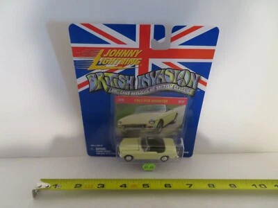 Johnny Lightning British Invasion 1963 MGB Roadster blanco 2000 sin usar, en caja Foto 1 de 3