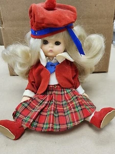 9" Li'l Innocents "FIRST DAY OF SCHOOL" Doll Brand Effanbee - Picture 1 of 7