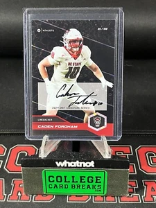 CADEN FORDHAM 35/100 2024 AUTO ONIT ATLETA RC FÚTBOL AMERICANO S-16 ESTADO NC *CCB* - Imagen 1 de 2