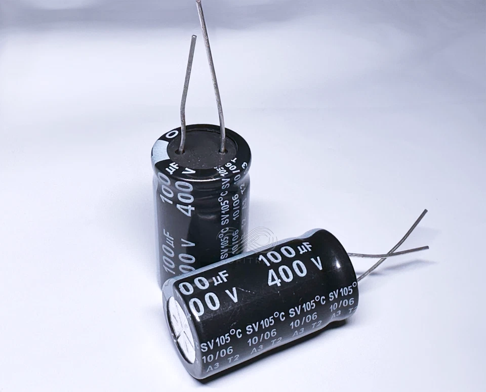 10PCS TEAPO 100uF 400V 18x32mm Aluminum Electrolytic Radial Capacitor 105C - image 1 of 1