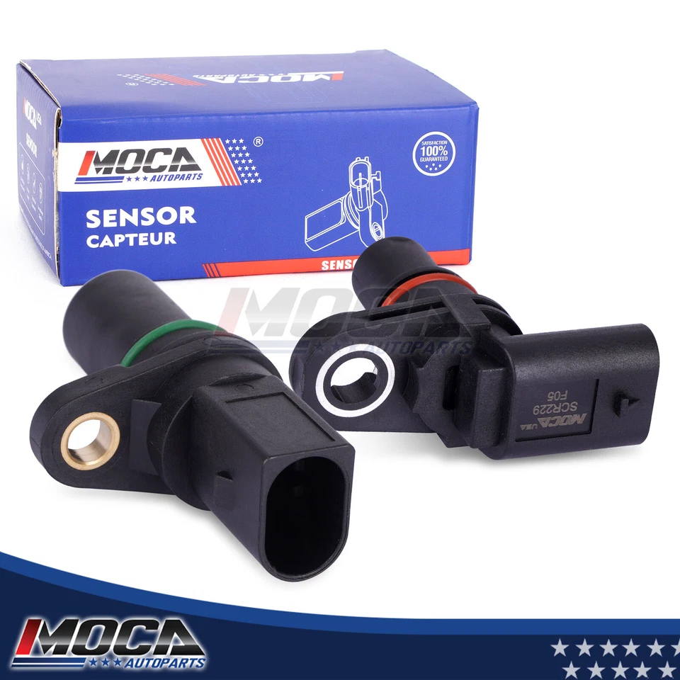 Sensor de posición del árbol de levas y cigüeñal para Audi A3 A4 A5 Q3 Quattro VW Eos Beetle Foto 1 de 4