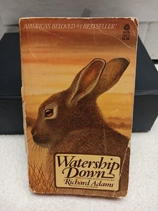 Watership Down Richard Adams Avon Paperback 1975 Fantasy Fairy Tales Rabbits  - Picture 1 of 4