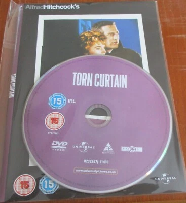 Torn Curtain DVD (2005) Paul Newman, Hitchcock (DIR) cert 15 - Image 1 of 2