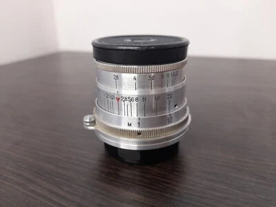 INDUSTAR-26m 2.8/50 mm M39 Lens Soviet Ukraine Leica Zorki FED Rangefinder  - Image 1 of 4
