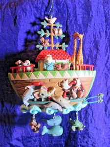 NOAH'S ARK 2007 Hallmark Keepsake Christmas Ornament ~ Two by Two- Super Cute! - Picture 1 of 16