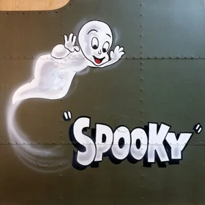 NOSE ART PANEL- AC-47 Gunship, "Spooky", Vietnam War NAP-0122 - Picture 1 of 6