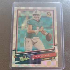 Donruss The Rookies Holo 2020 #TR-TT TUA TAGOVAILOA SP RC ¡Novato! ¡DELFINES! - Imagen 1 de 2